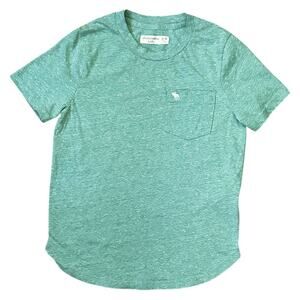 Abercrombie Kids Short Sleeve Pale Green T-Shirt Boys 9/10